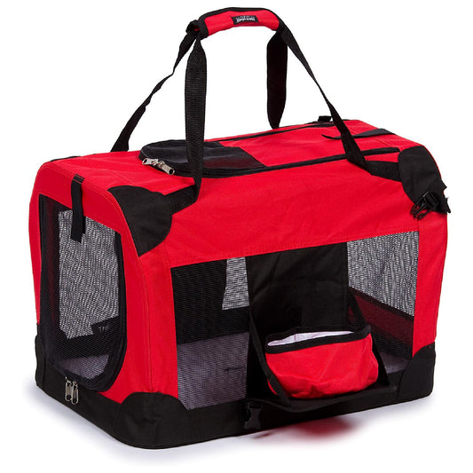 Pet Life Folding Deluxe 360° Vista View House Pet Crate 22.8"L x 15.7"W x 15.7"H