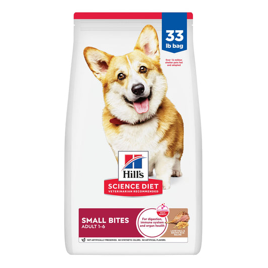 Hill's® Science Diet® Small Bites Adult Dry Dog Food - Lamb & Brown Rice 4.5 Lb