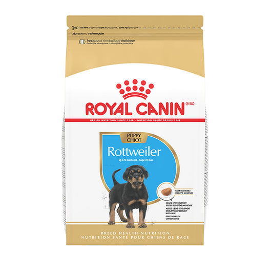 Royal Canin® Breed Health Nutrition® Rottweiler Breed Specific Puppy Dog Dry Food - 30 lb