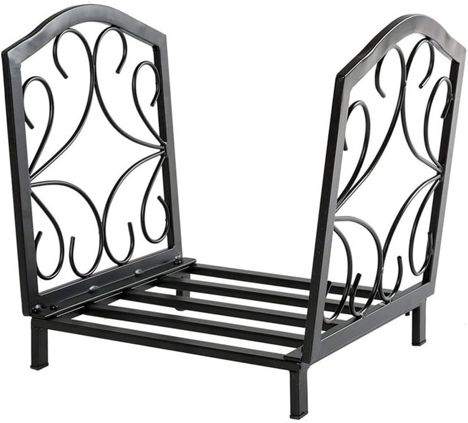 Firewood rack Indoor And Outdoor Firewood Racks Wrought Iron Wood Storage Stacking Firewood storage rack