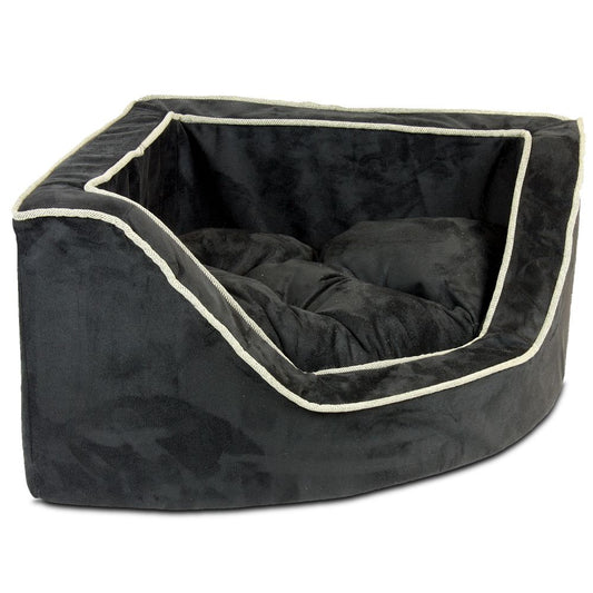 Snoozer® Luxury Overstuffed Corner Dog Bed 25"L x 25"W