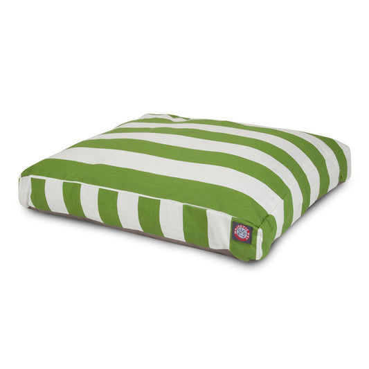 Majestic Pet Vertical Strip Rectangle Indoor & Outdoor Dog Bed 36"L x 29"W x 4"H