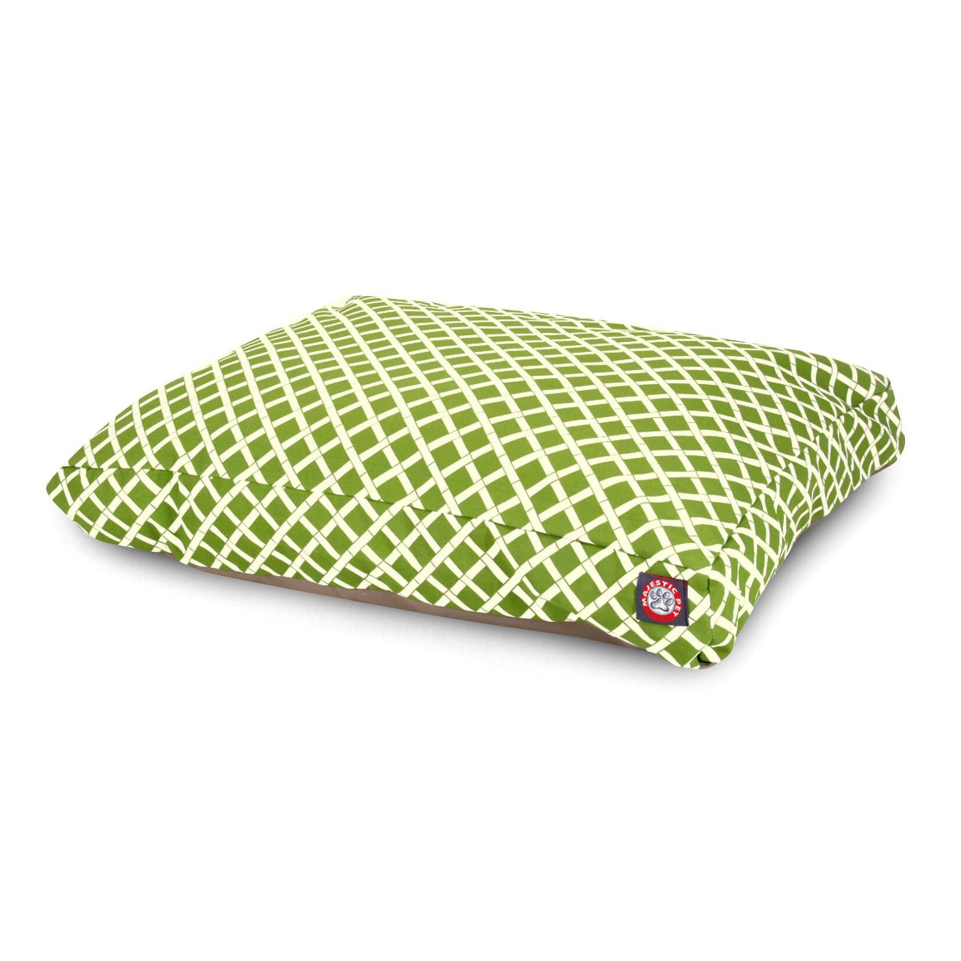 Majestic Pet Bamboo Round Indoor & Outdoor Dog Bed 50"L x 42"W x 5"H