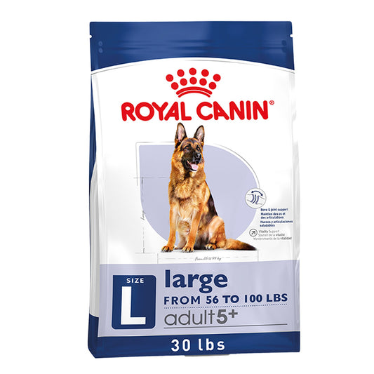 Royal Canin Size Health Nutrition Large Breed Adult 5+ Dog Dry Food - 30 lb