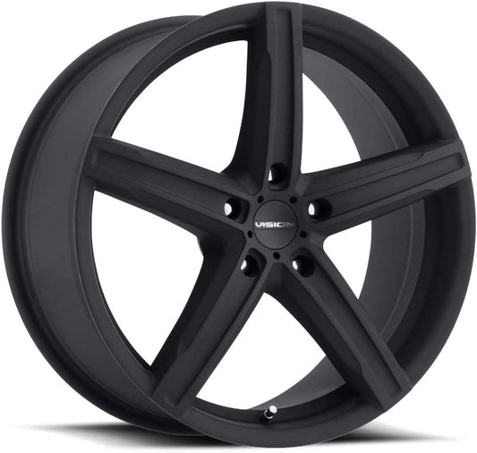 Vision 469 Boost 17x7 5x4.5" +38mm Silver Wheel Rim 17" Inch