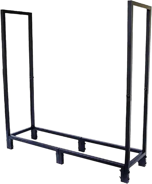 Large Firewood Rack Log Rack, Suitable for Firewood Storage Rack for Indoor Fireplace, Outdoor Patio Fire Pit Stove