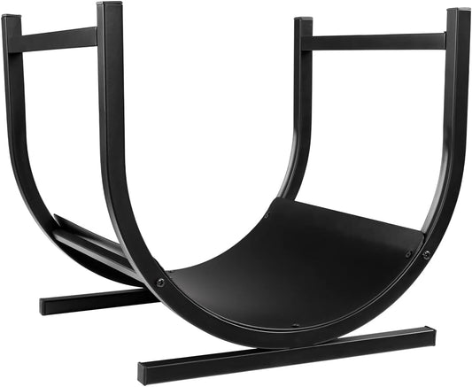 DOEWORKS Firewood Rack Small Decorative Fireside Log Rack
