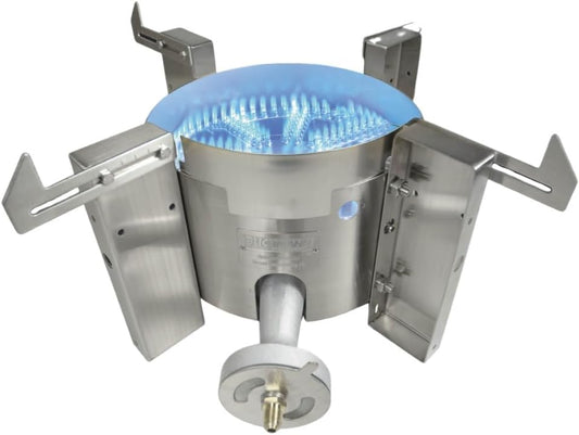 BLICHMANN HELLFIRE 1BBL XL Version Floor Burner 140,000 BTU Latest Model for up to 25" Brew Kettle