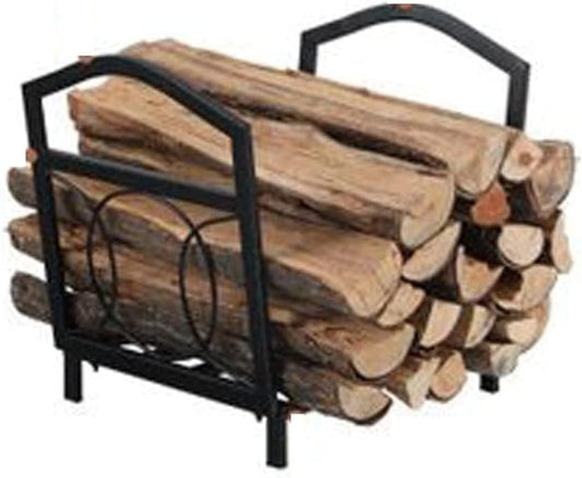 Outdoor Fireplace Firewood Rack Log Store Firewood Rack Stand Metal Wood Pile Storage Firewood Holder Heavy Duty Logs Holder for Outdoor Indoor Stacker Organizer(