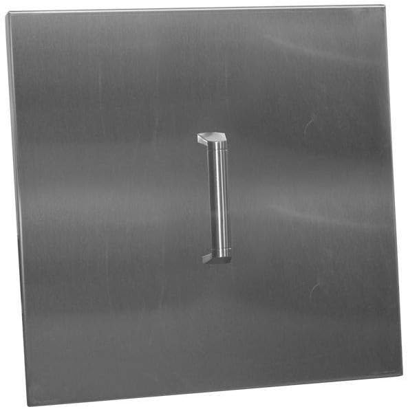 FIREGEAR Stainless Steel Burner Cover with Brushed Finish (LID-26S), Square, 28.25-inch