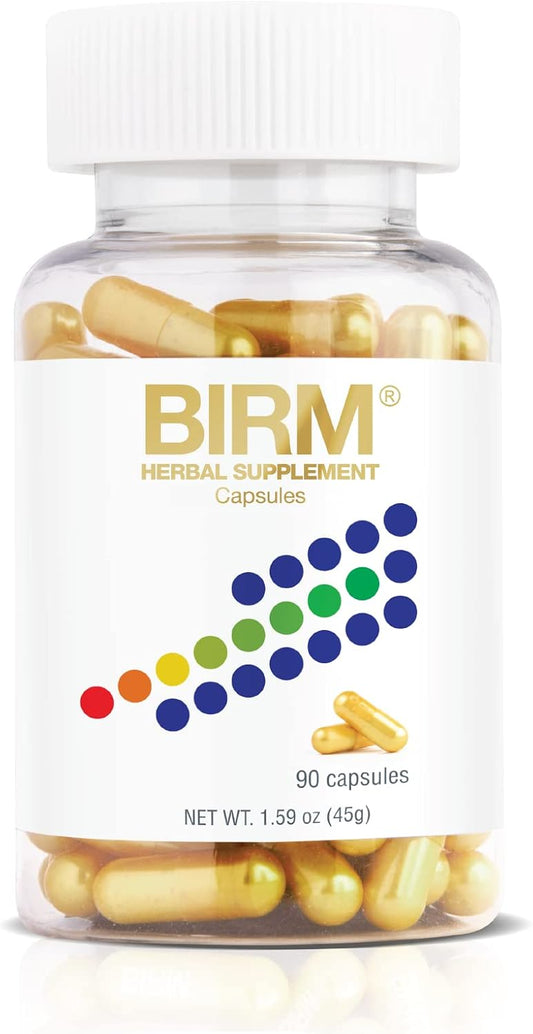 BIRM Preventive Herbal Supplement - Natural Extract Support for a Healthy Immune System - Made in Ecuador, 90 Capsule Bottle (40MG)