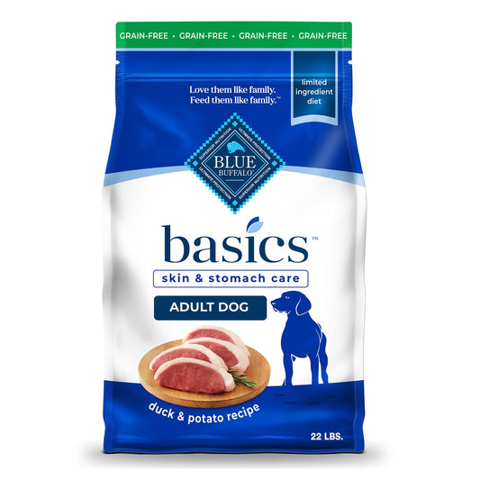 Blue Buffalo® Basics&trade; Skin & Stomach Care Adult Dog Dry Food - Grain Free, Duck & Potato