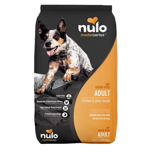 Nulo MedalSeries Adult Dry Dog Food - High-Protein, Chicken 4.5 Lb