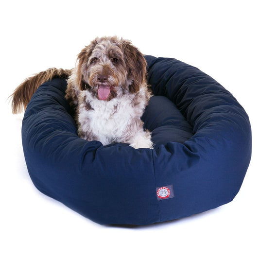 Majestic Pet Bagel Dog Bed 52"L x 35"W x 11"H