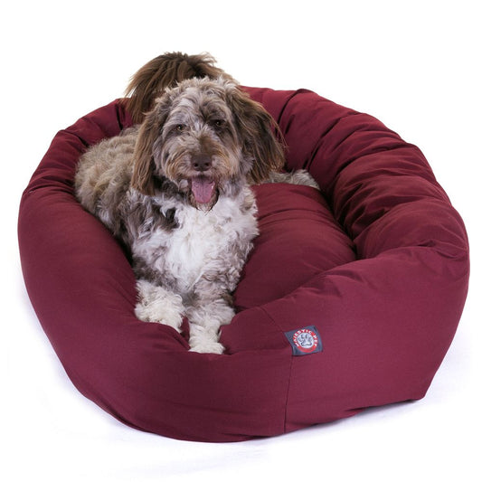 Majestic Pet Bagel Dog Bed 32"L x 23"W x 7"H