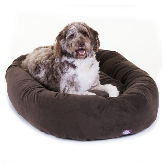 Majestic Pet Products Bagel Dog Bed 52"L x 35"W x 11"H