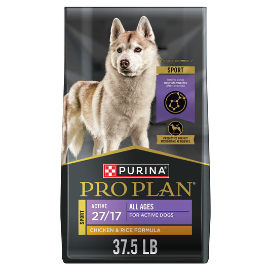 Purina Pro Plan Sport Active 27/17 All Life Stage Dry Dog Food - Chicken & Rice