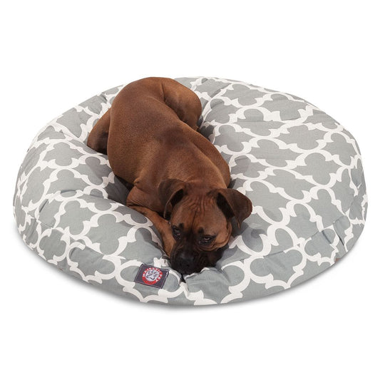 Majestic Pet Trellis Round Indoor & Outdoor Dog Bed 30"L x 30"W x 4"H