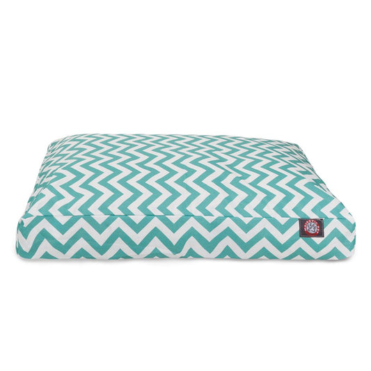 Majestic Pet Chevron Rectangle Indoor & Outdoor Dog Bed 44"L x 36"W x 5"H