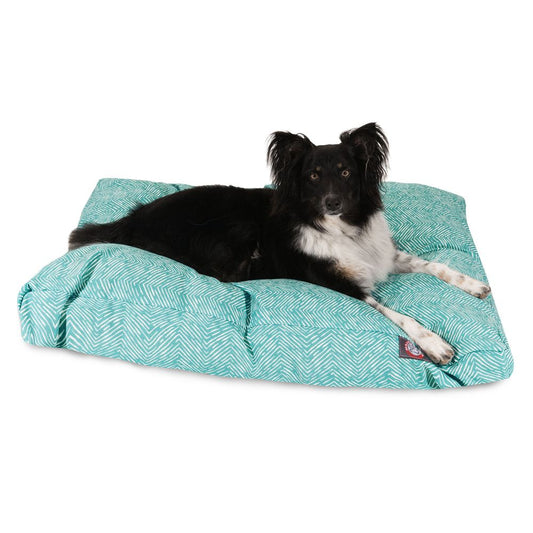 Majestic Pet Navajo Rectangle Indoor & Outdoor Dog Bed 50"L x 42"W x 5"H