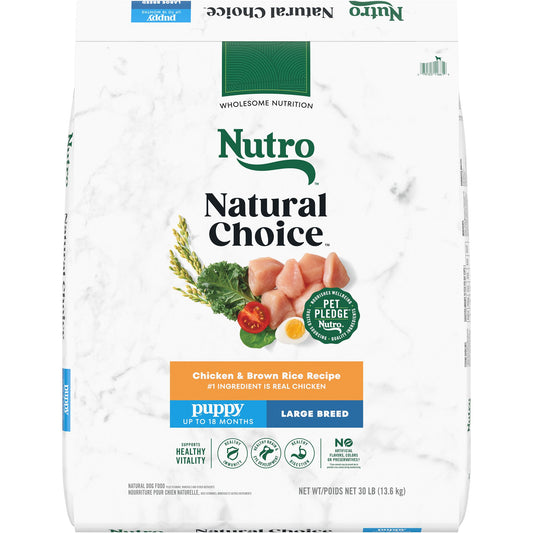 Nutro Natural Choice&trade; Large Breed Puppy Dry Dog Food - Chicken & Brown Rice