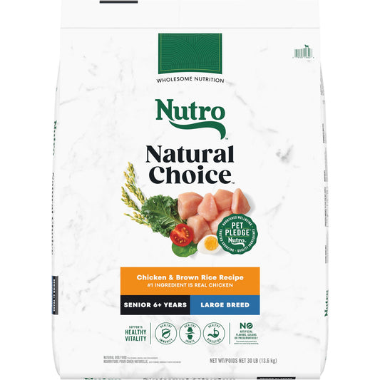 Nutro Natural Choice&trade; Large Breed Senior Dry Dog Food - Chicken & Brown Rice