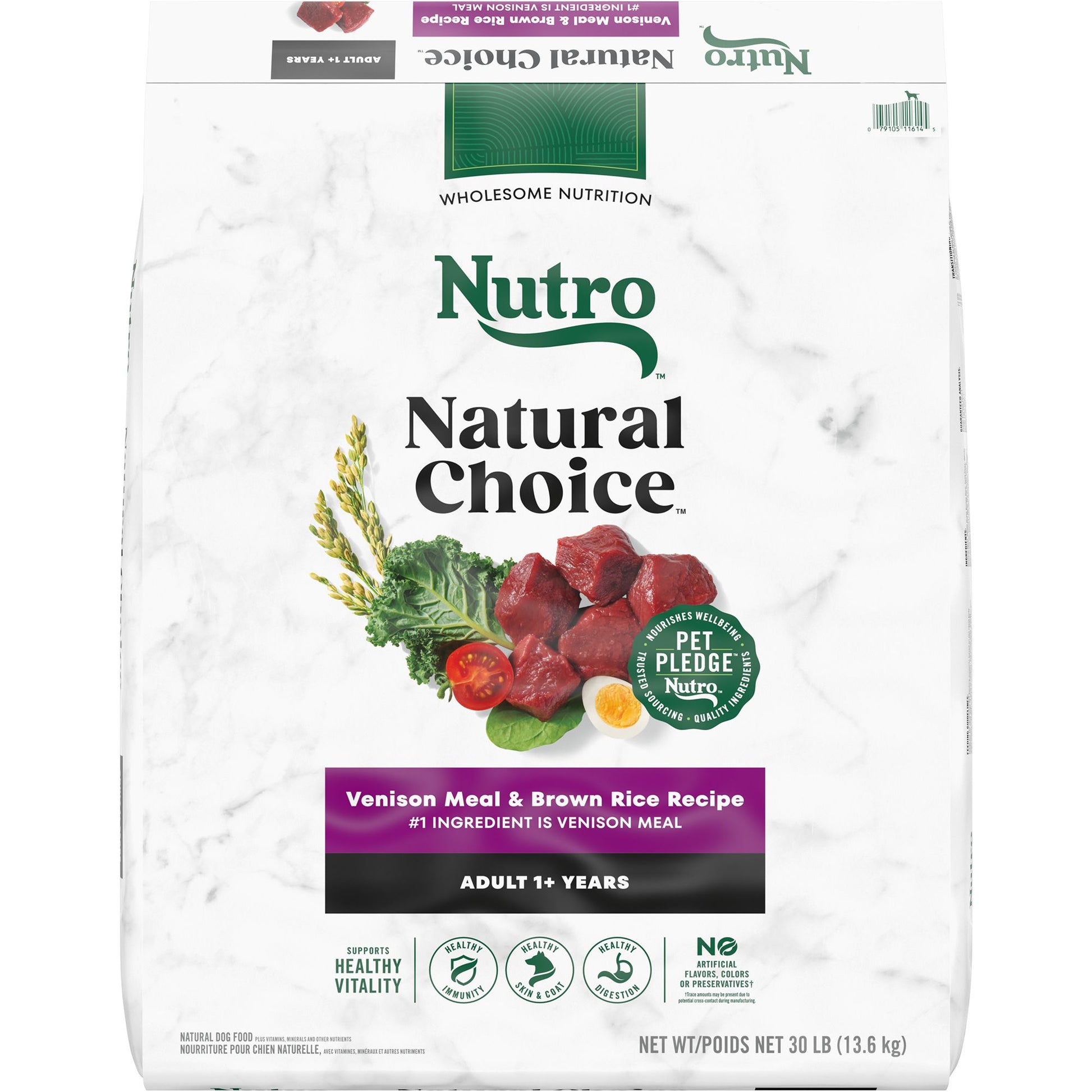Nutro Natural Choice&trade; Adult Dry Dog Food - Venison Meal & Brown Rice