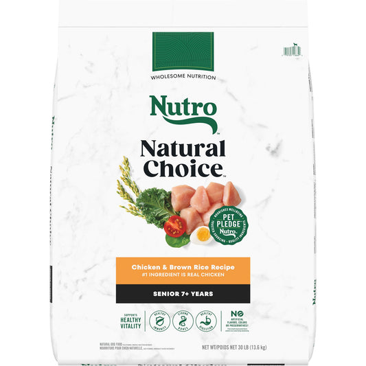 Nutro Natural Choice&trade; Healthy Aging Senior Dry Dog Food - Chicken & Brown Rice