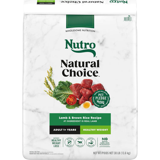 Nutro Natural Choice&trade; Healthy Weight Adult Dry Dog Food - Lamb & Brown Rice