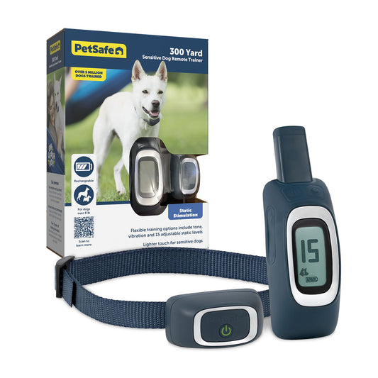 PetSafe® 300 Yard Remote Training Collar - er Version - Tone/Vibration/15 Levels of Static