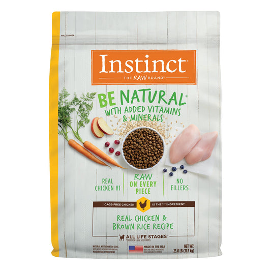 Instinct® Be Natural &trade; All Life Stages Dry Dog Food - Chicken & Brown Rice 4.5 Lb