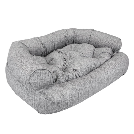 Snoozer® Overstuffed Luxury Show Dog Sofa Pet Bed 30"L x 20"W x 8"H