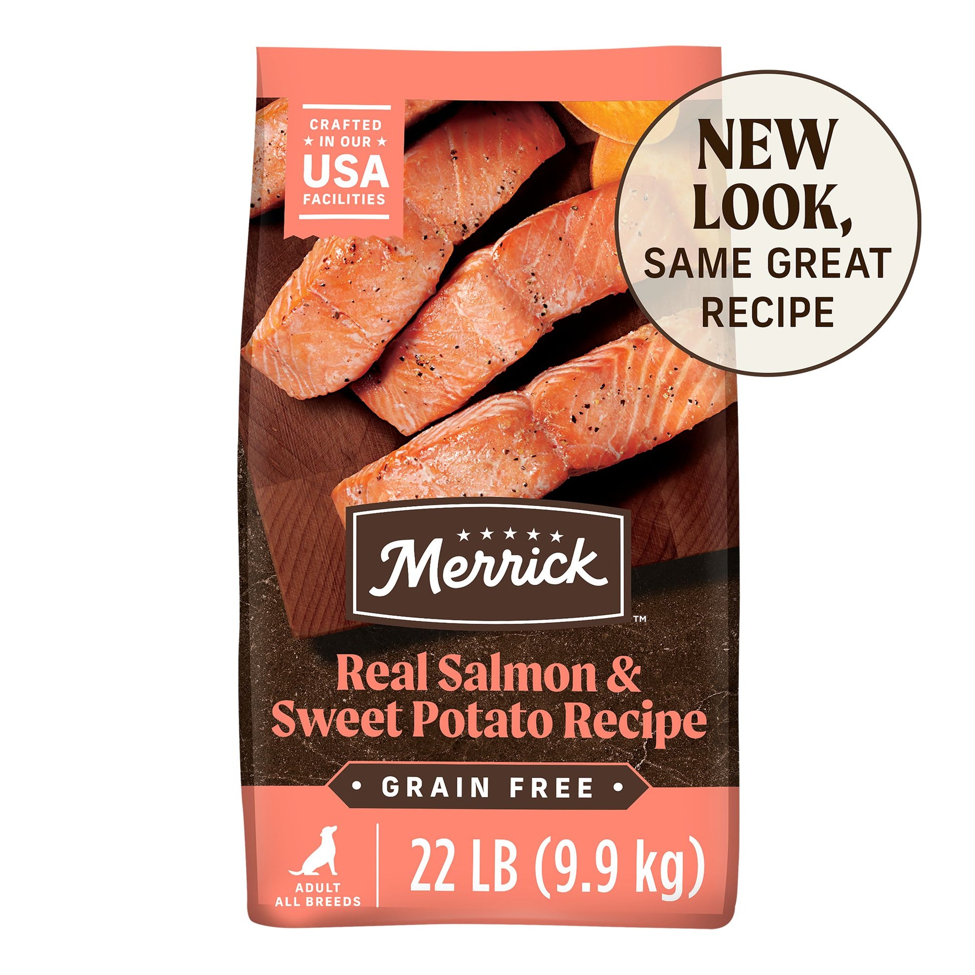 Merrick® Grain Free® Adult Dry Dog Food - Real Salmon & Sweet Potato 4 Lb