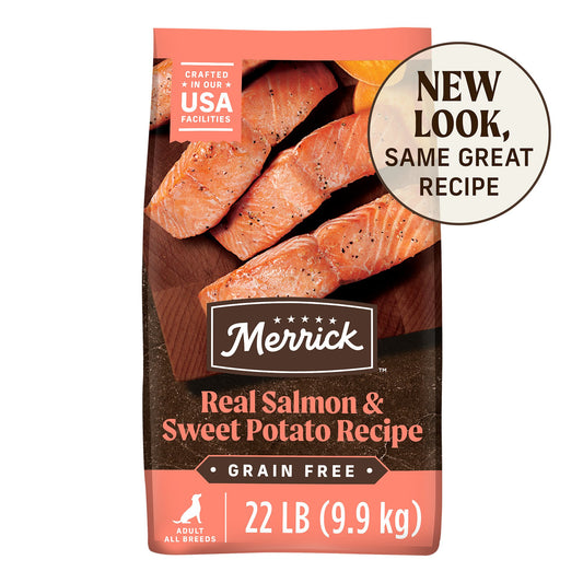Merrick® Grain Free® Adult Dry Dog Food - Real Salmon & Sweet Potato 4 Lb