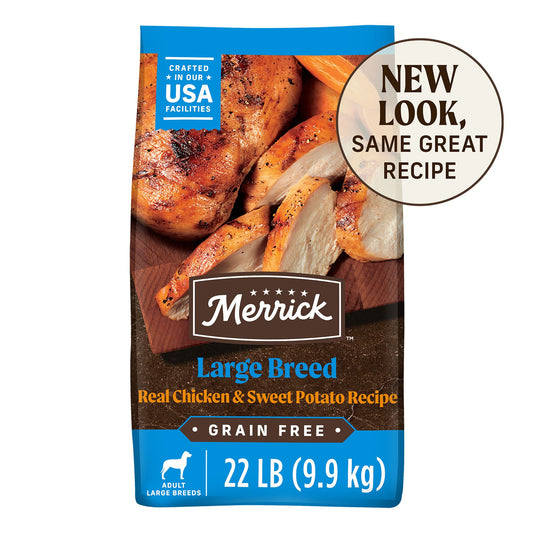 Merrick® Grain Free® Large Breed Adult Dry Dog Food - Real Chicken & Sweet Potato