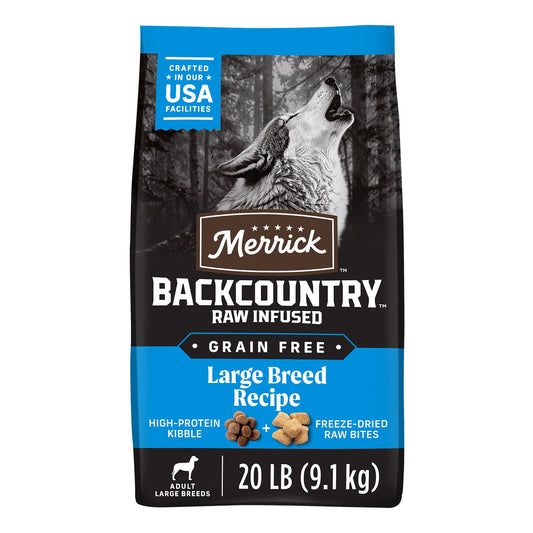Merrick® Backcountry® Raw Infused Large Breed Adult Dry Dog Food - Grain Free, Chicken