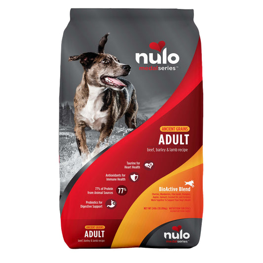 Nulo MedalSeries Adult Dog Dry Food - Beef, Barley & Lamb 4.5 Lb