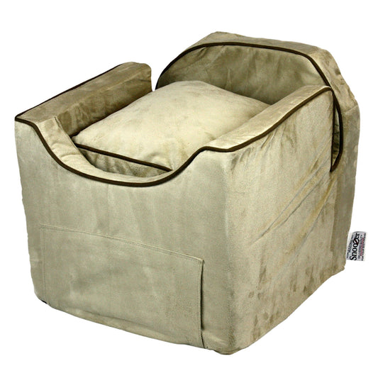 Snoozer® Luxury Lookout® II Dog Car Seat Dog Bed 19"L x 22"W x 17"H