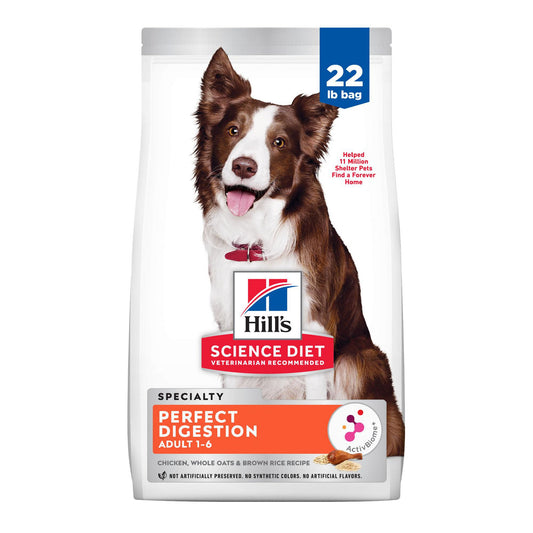 Hill's® Science Diet® Perfect Digestion Adult Dry Dog Food - Chicken & Brown Rice 3.5 Lb
