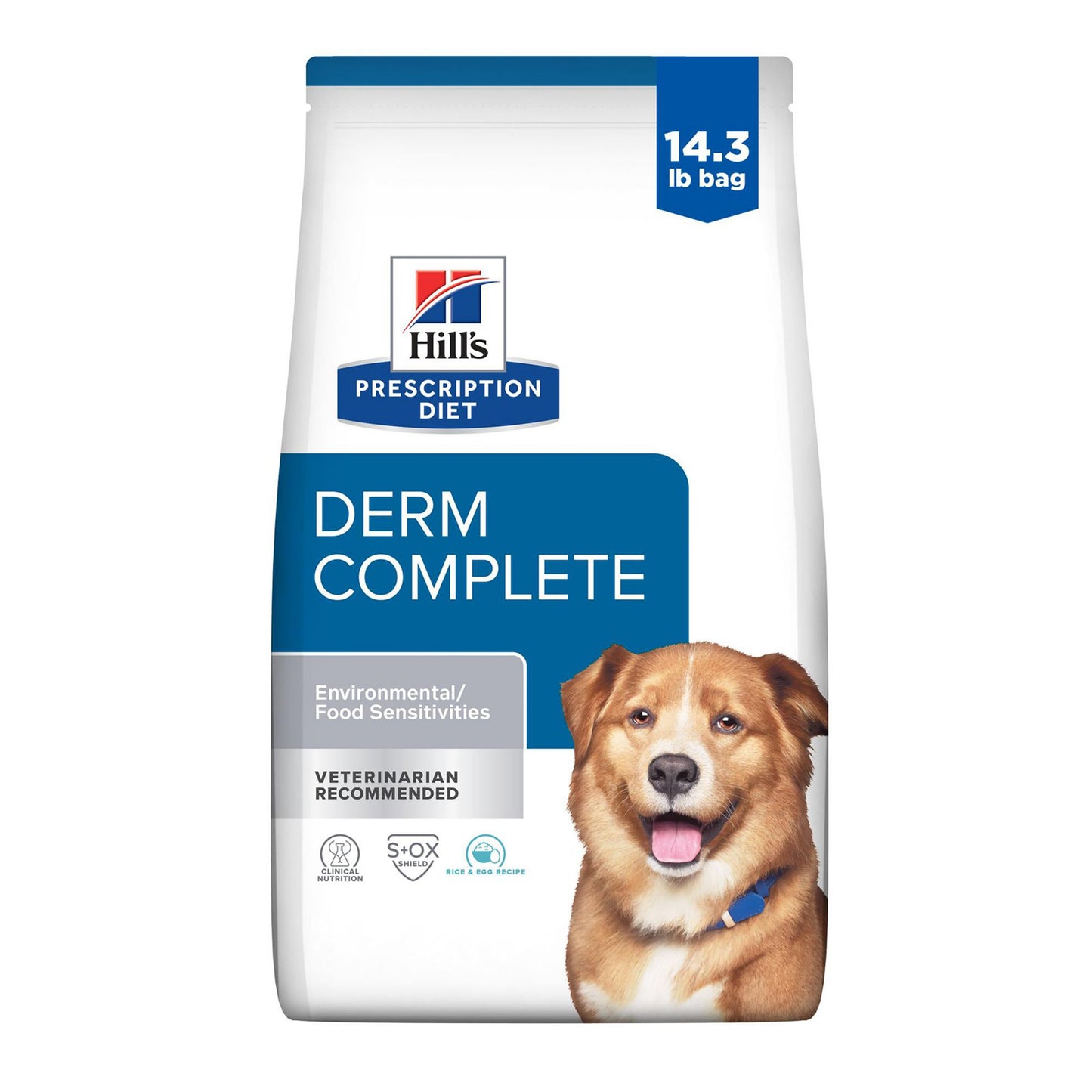 Hill's® Prescription Diet® Derm Complete Skin & Food Sensitivities Adult Dry Dog Food 14.3 Lb