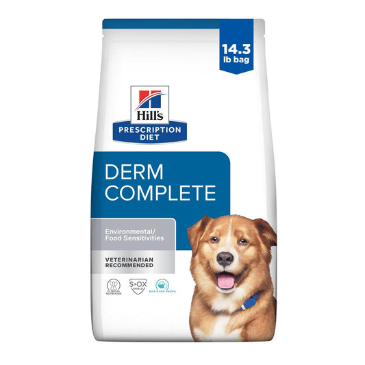 Hill's® Prescription Diet® Derm Complete Skin & Food Sensitivities Adult Dry Dog Food 14.3 Lb