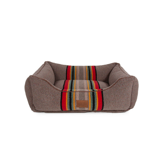 Pendleton Yakima Camp Mineral Umber Kuddler Dog Bed 42"L x 30"W x 10.5"H