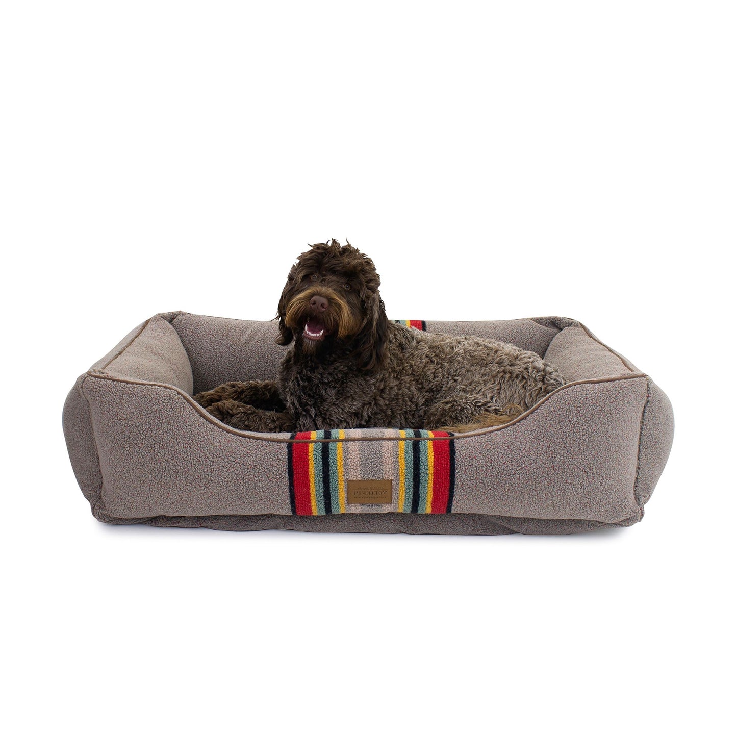 Pendleton Yakima Camp Mineral Umber Kuddler Dog Bed 30"L x 24"W x 9"H