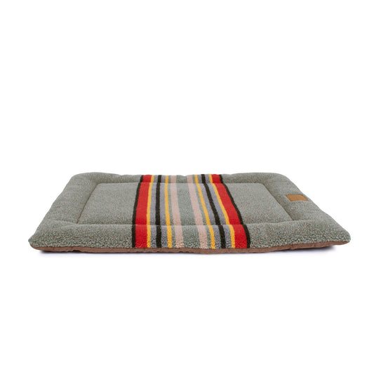 Pendleton Vintage Camp Heather Green Comfort Cushion for Dogs 42"L x 26"W x 2"H