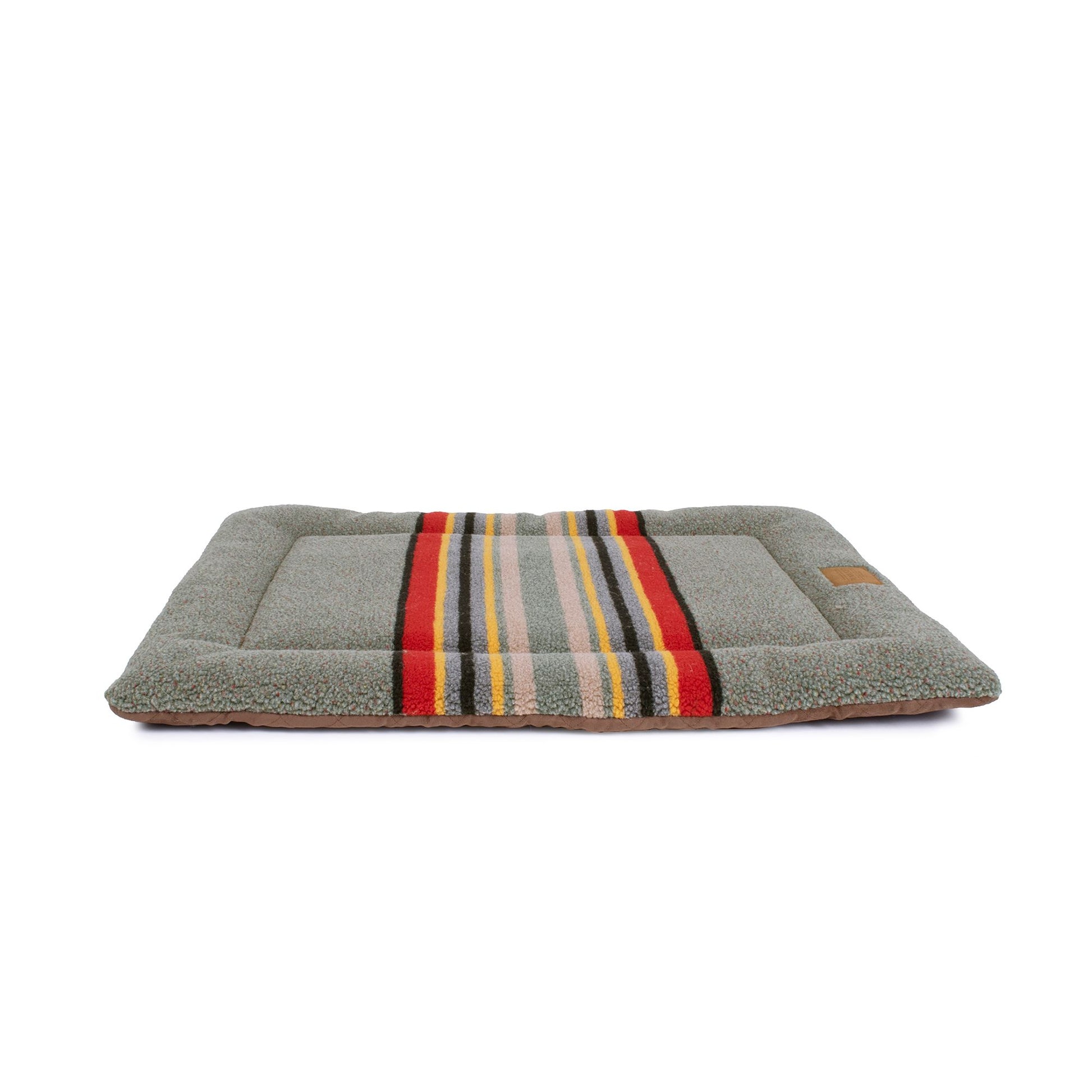 Pendleton Vintage Camp Heather Green Comfort Cushion for Dogs 36"L x 23"W x 2"H