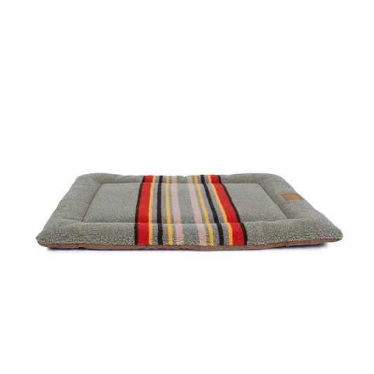 Pendleton Vintage Camp Heather Green Comfort Cushion for Dogs 36"L x 23"W x 2"H