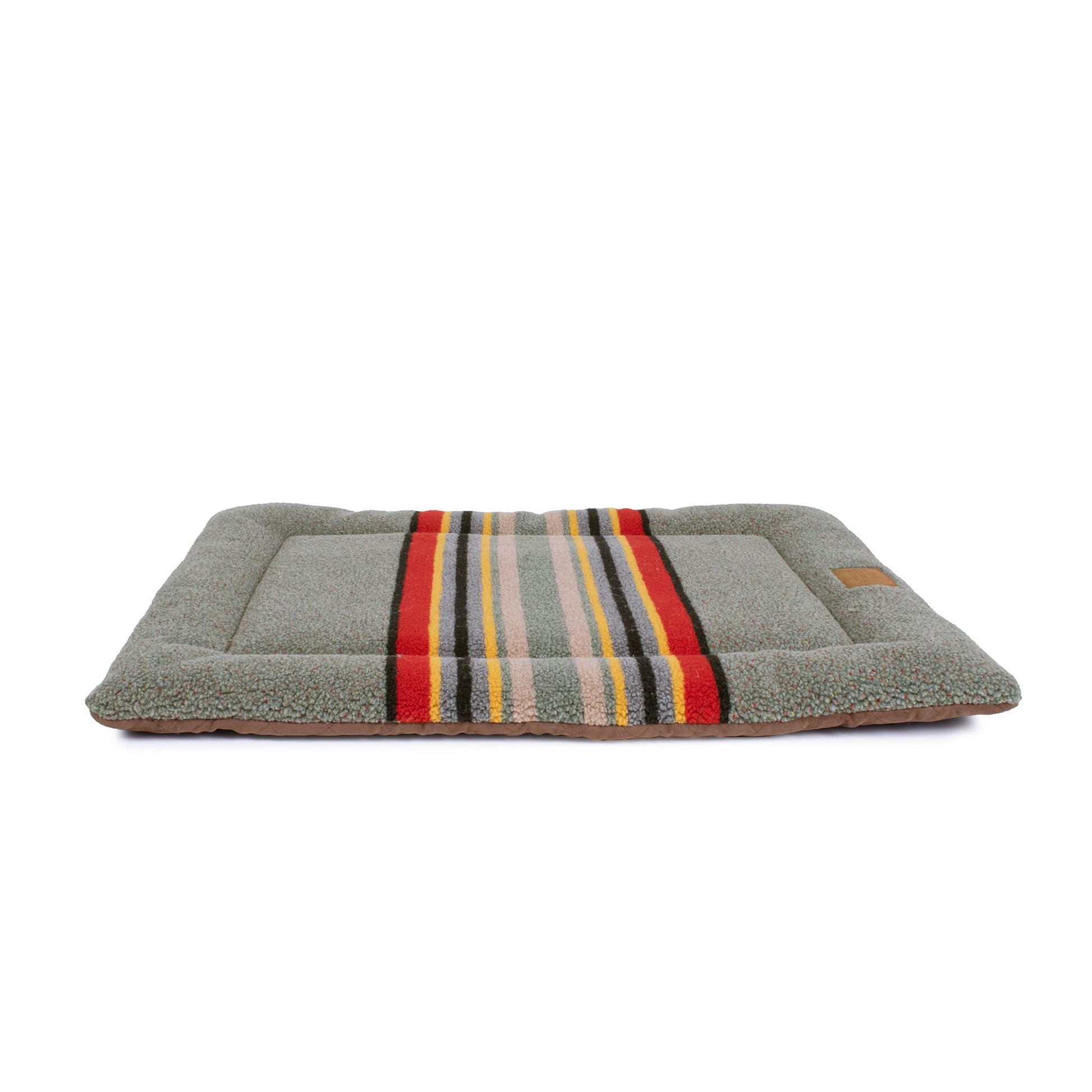 Pendleton Vintage Camp Heather Green Comfort Cushion for Dogs 30"L x 23"W x 2"H
