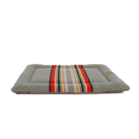 Pendleton Vintage Camp Heather Green Comfort Cushion for Dogs 30"L x 23"W x 2"H