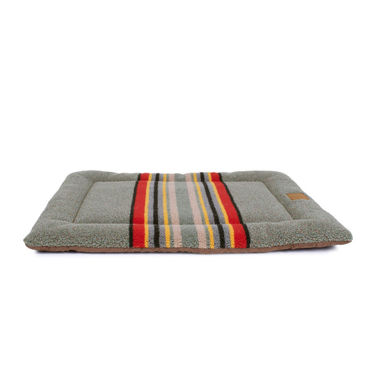 Pendleton Vintage Camp Heather Green Comfort Cushion for Dogs 24"L x 20"W x 2"H