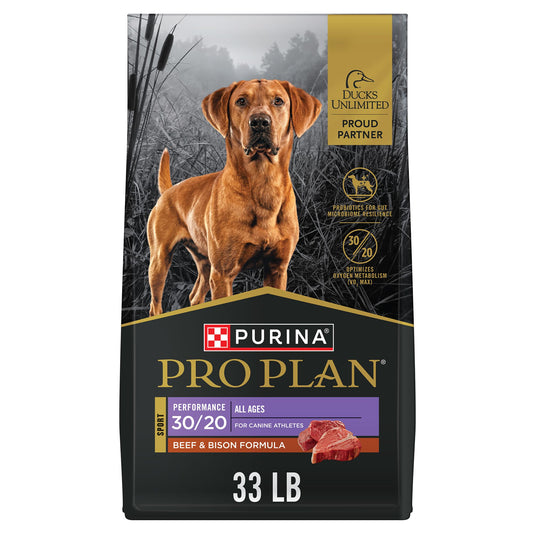 Purina Pro Plan Sport Performance 30/20 All Life Stages Dry Dog Food - Beef & Bison 6 Lb